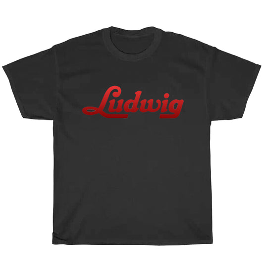 Ludwig Drums Logo Men's Unisex T Shirt Size S to 3XL