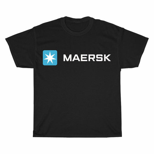 MAERSK Transport Logo Men's Unisex T Shirt Size S to 3XL
