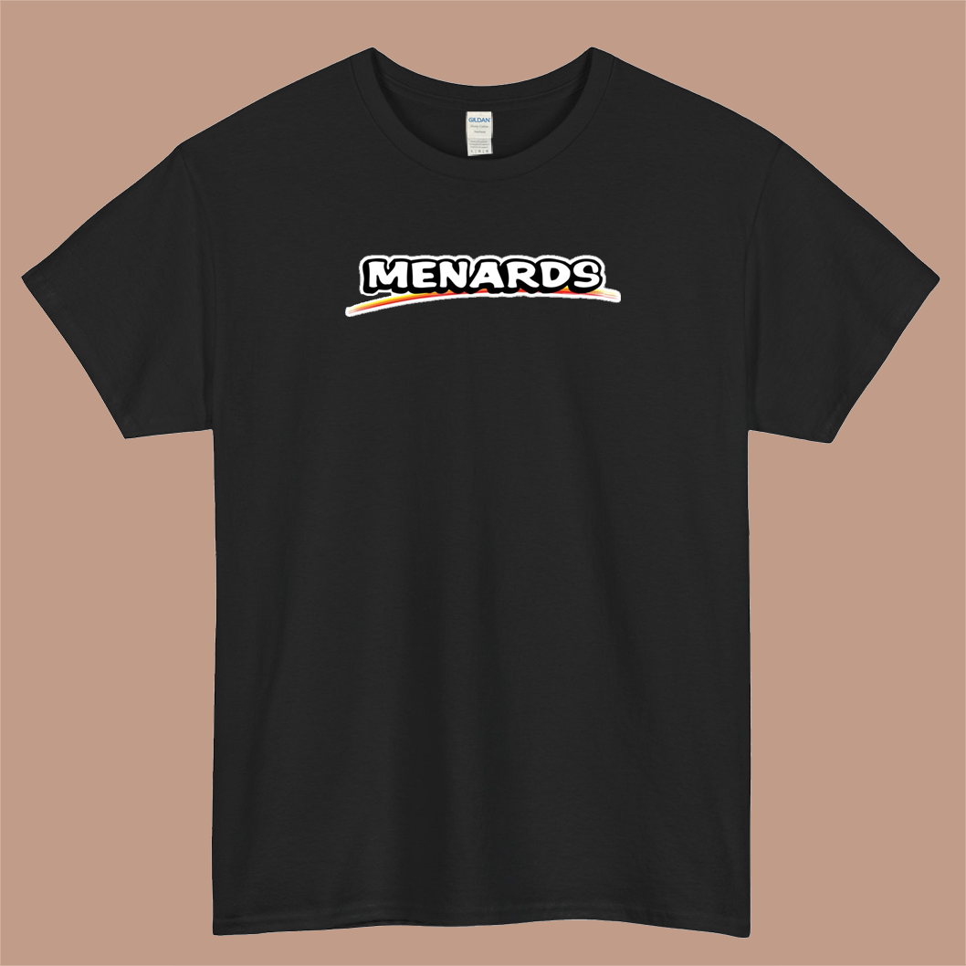 MENARDS Logo Mens Unisex Short Sleeve T-Shirt Size S-3XL - P