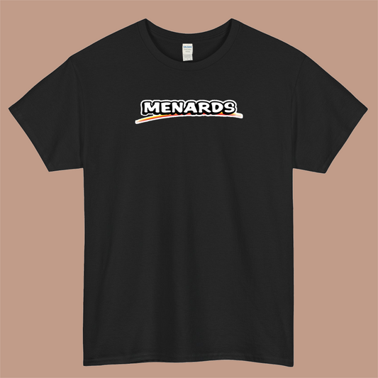 MENARDS Logo Mens Unisex Short Sleeve T-Shirt Size S-3XL - P