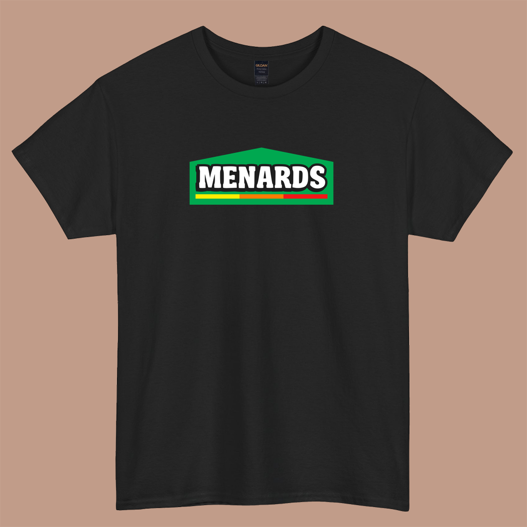 MENARDS Logo Short sleeve t shirt size S-3XL -P