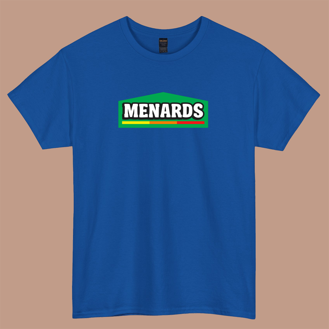 MENARDS Logo Short sleeve t shirt size S-3XL -P