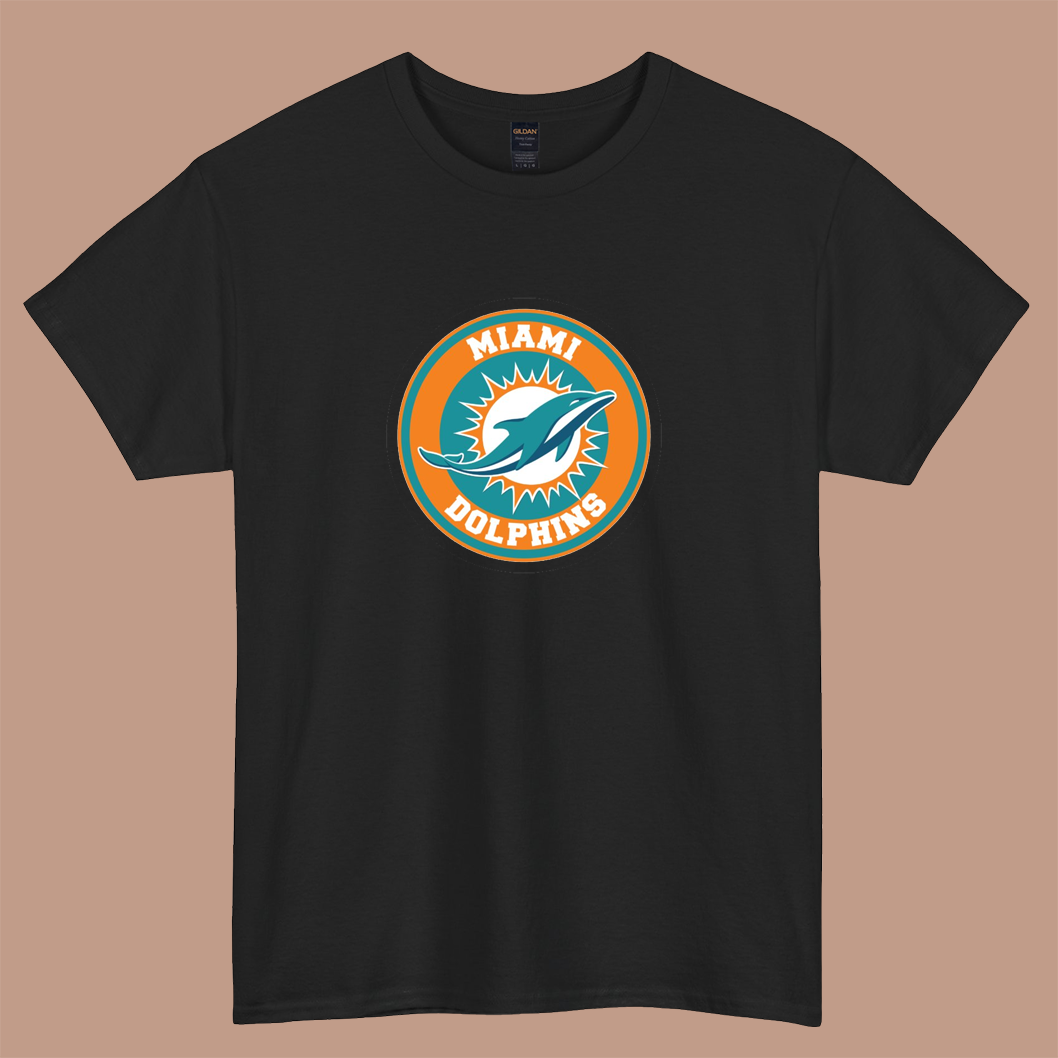 MIAMI AMERICAN FOOTBALL  LOGO short sleeve t shirt S-3XL -P