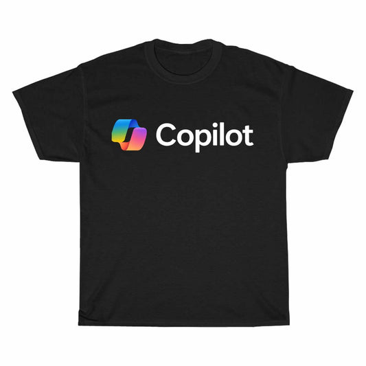 MICROSOFT COPILOT AI SOFTWA LOGO Men's Unisex T Shirt Size S to 3XL