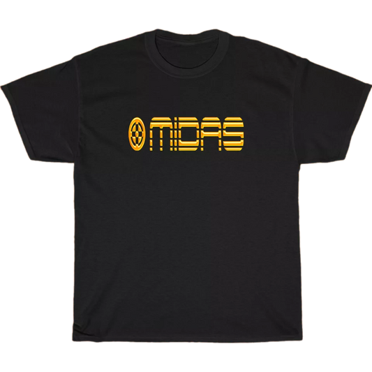 MIDAS PROFESIONAL AUDIO LOGO Men's Unisex T Shirt Size S to 3XL