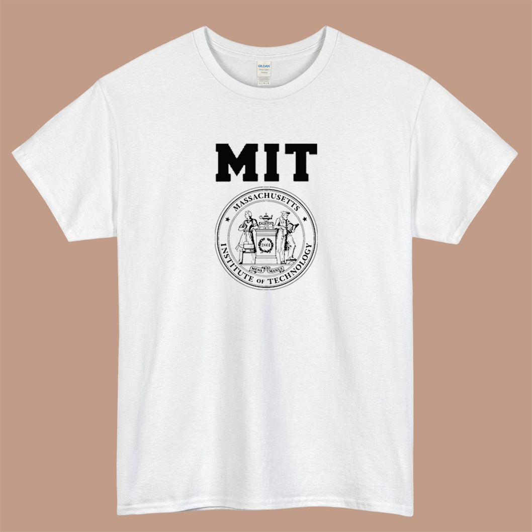 MIT UNIVERSITY Logo Mens Unisex Short Sleeve T-Shirt Size S-3XL - P