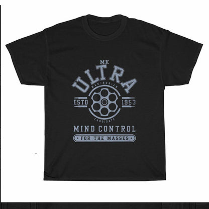 MK ULTRA LOGO Men's Unisex T Shirt Size S to 3XL