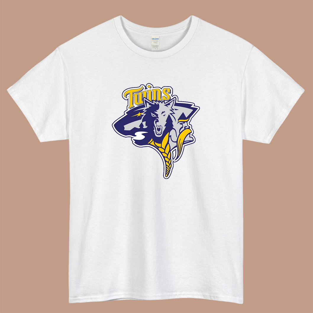 MN Sports Logo Mens Unisex Short Sleeve T-Shirt Size S-3XL - P