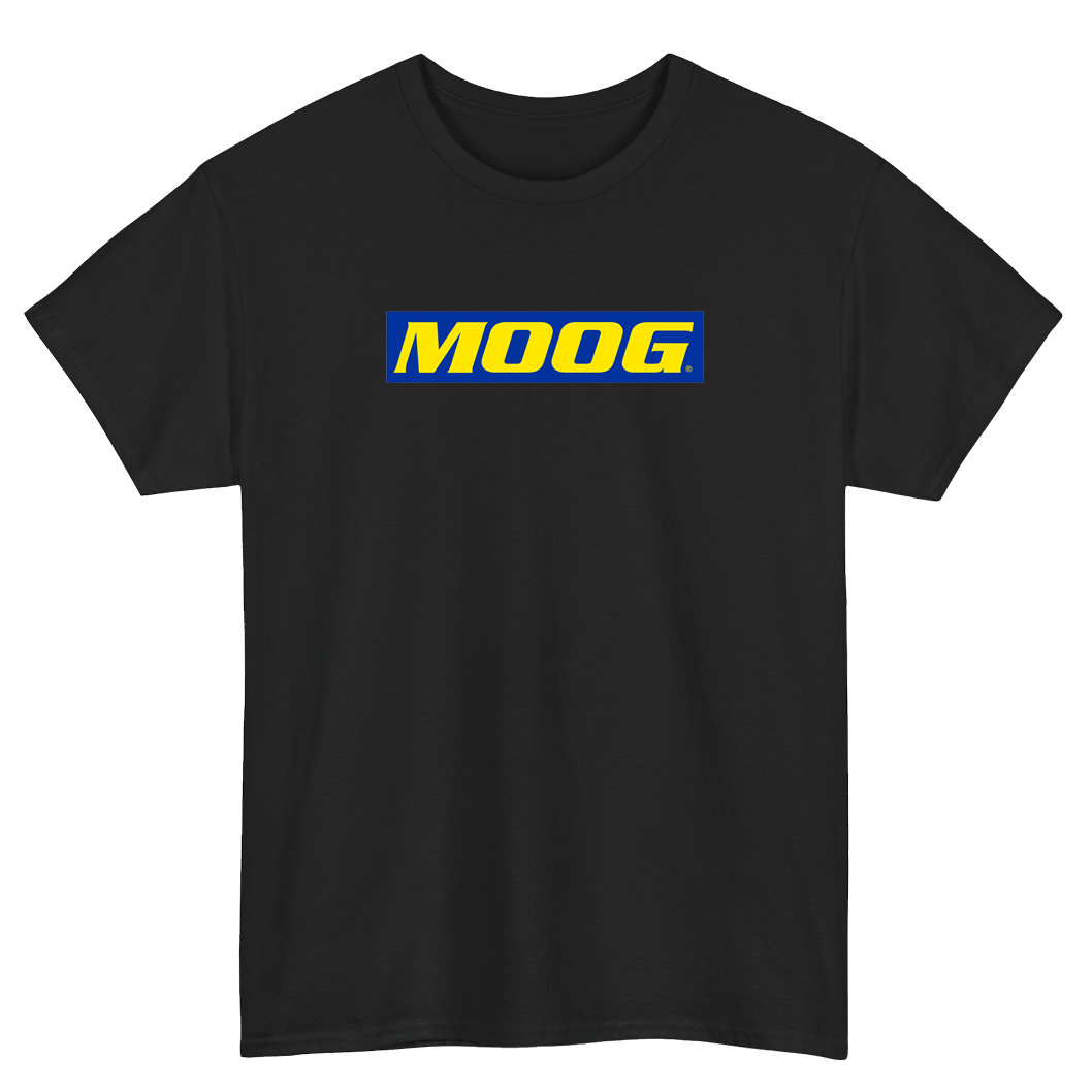 MOOG logo SHORT SLEEVE T SHIRT SIZE S-3XL - P