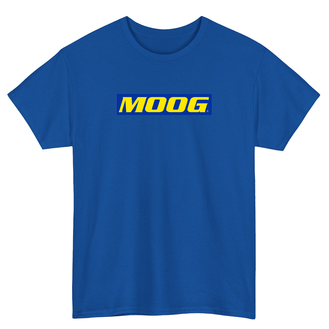 MOOG logo SHORT SLEEVE T SHIRT SIZE S-3XL - P