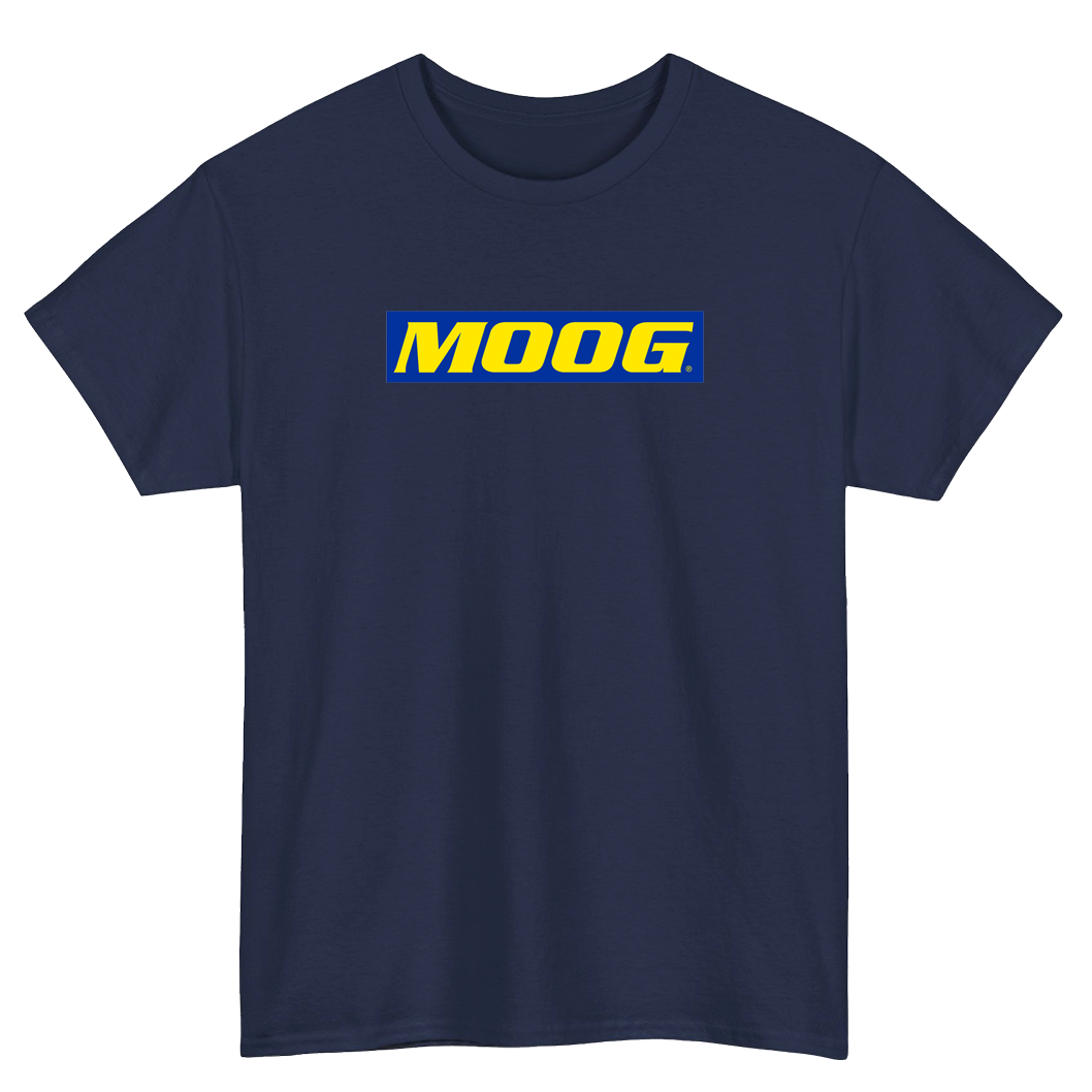 MOOG logo SHORT SLEEVE T SHIRT SIZE S-3XL - P