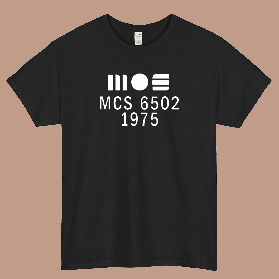 MOS 6502 8-bit CPU 1975 Logo Mens Unisex Short Sleeve T-Shirt Size S-3XL - P