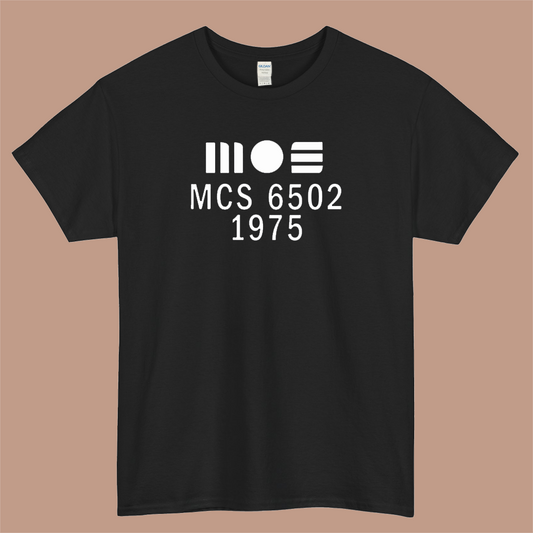MOS 6502 8-bit CPU 1975 Logo Mens Unisex Short Sleeve T-Shirt Size S-3XL - P