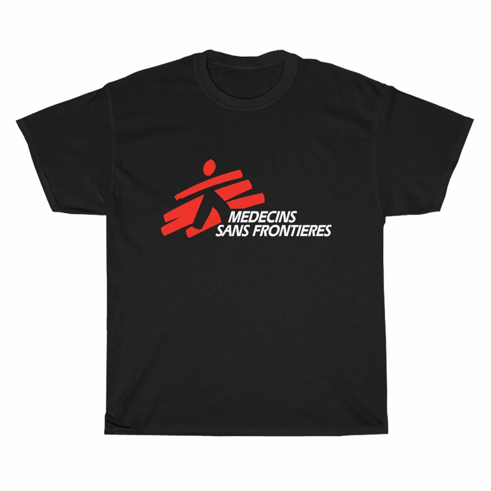 MSF Medecins Sans Frontieres Logo Men's Unisex T Shirt Size S to 3XL