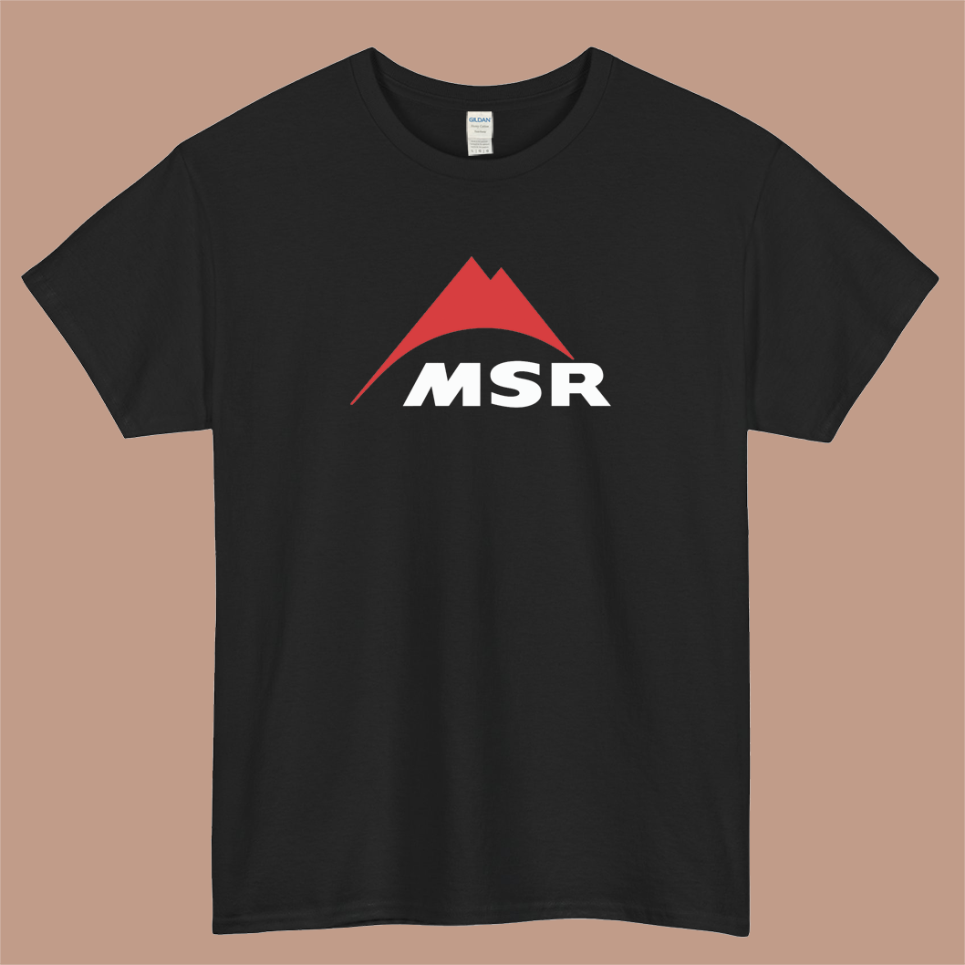 MSR Brand Logo Mens Unisex Short Sleeve T-Shirt Size S-3XL