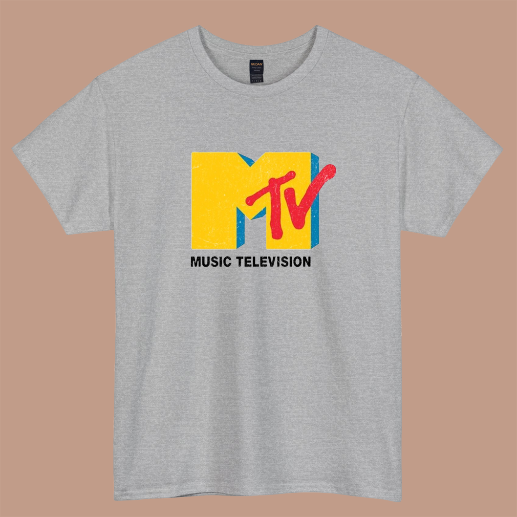 MTV  1 Logo short sleeve t shirt S-3XL- P