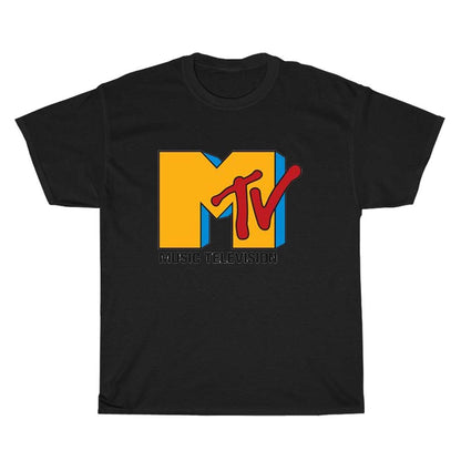 MTV Classic Logo Men's Unisex T Shirt Size S to 3XL