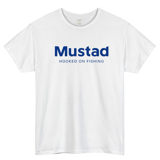 MUSTAD HOOKS FISHING LOGO  short SLEEVE T SHIRT -P