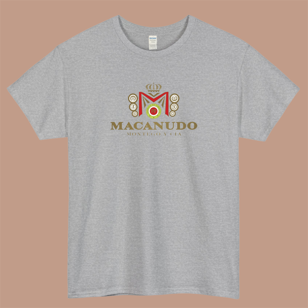 Macanudo Montego Y Cia Logo Mens Unisex Short Sleeve T-Shirt Size S-3XL
