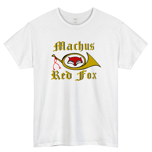 Machus Red Fox Logo Mens Unisex Short Sleeve T-Shirt Size S-3XL - P