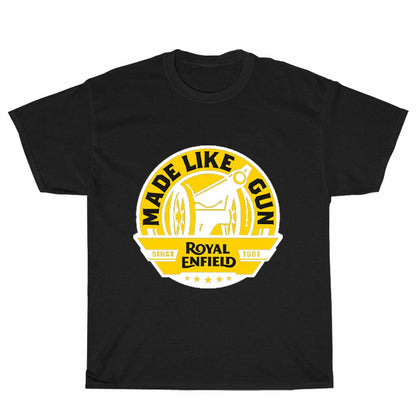 Made Like Gun Since Royal Enfieid 1901 LOGO Men's Unisex T Shirt Size S to 3XL