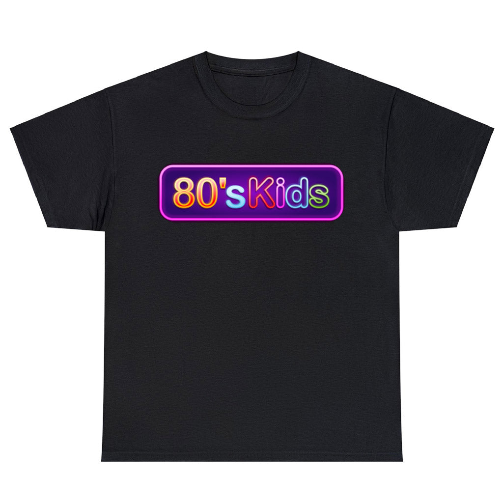 Made in The 80's 1980 Kids Logo Unisex Men's T Shirt Size S to 3XL