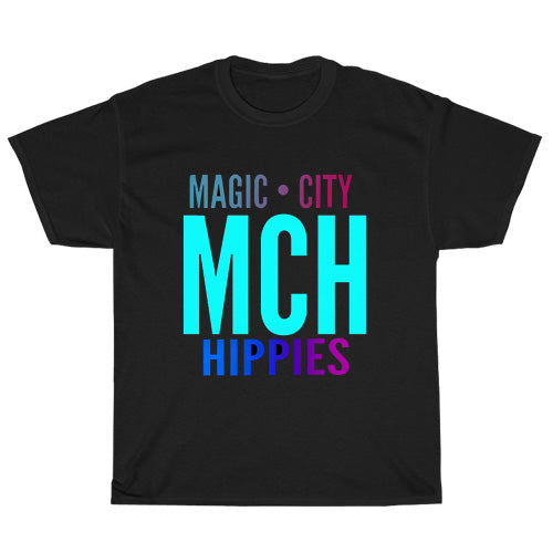 Magic City Hippies Active Logo Mens Unisex Short Sleeve Black T-Shirt Size S-3XL