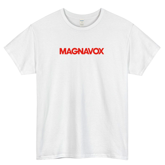 Magnavox Old Radio Television logo short SLEEVE T SHIRT -P
