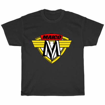 Maico Motorcycle Famos Logo Men's Unisex T Shirt Size S to 3XL