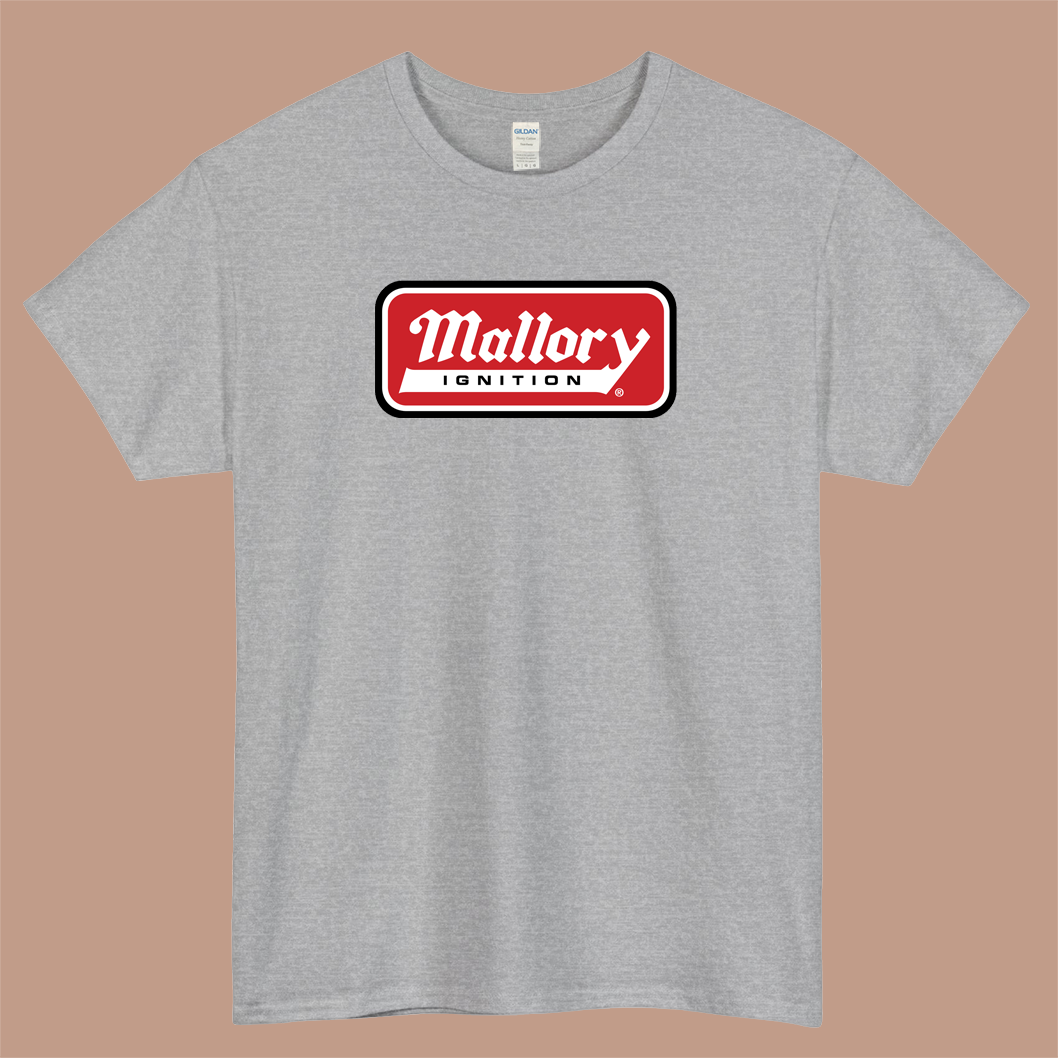 Mallory Ignition Logo Mens Unisex Short Sleeve T-Shirt Size S-3XL