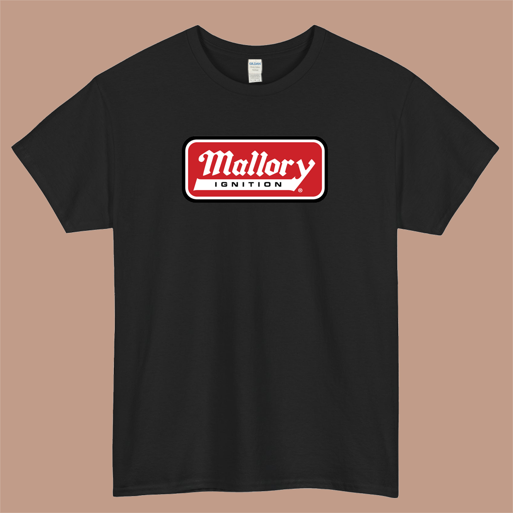 Mallory Ignition Logo Mens Unisex Short Sleeve T-Shirt Size S-3XL
