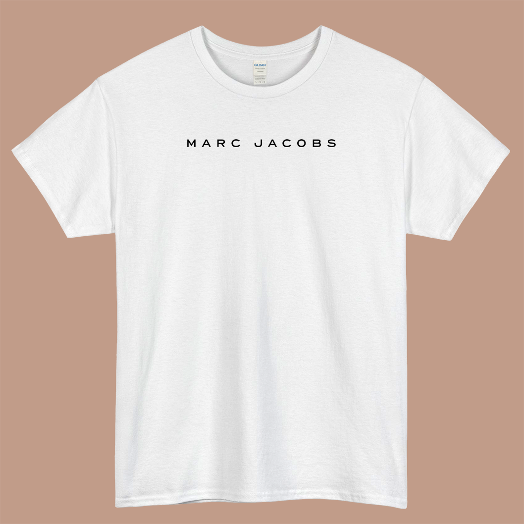 Marc Jacobs Logo Mens Unisex Short Sleeve T-Shirt Size S-3XL