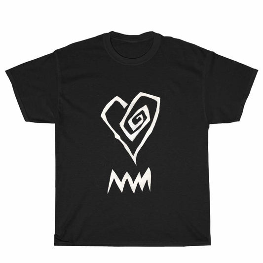 Marilyn Manson Heart Logo Men's Unisex T Shirt Size S to 3XL
