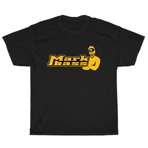 Markbass Amp Essential Active Logo Mens Unisex Short Sleeve Black T-Shirt Size S-3XL