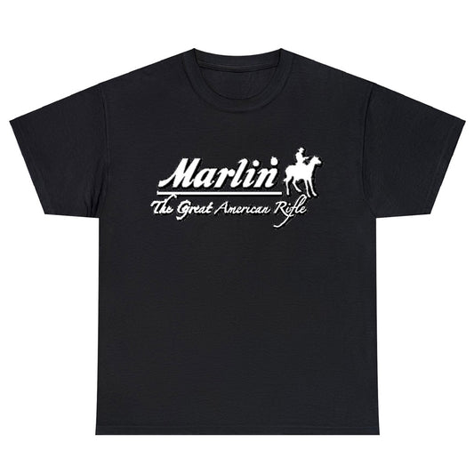 Marlin Guns Firearms Logo Men's Unisex T Shirt Size S to 3XL