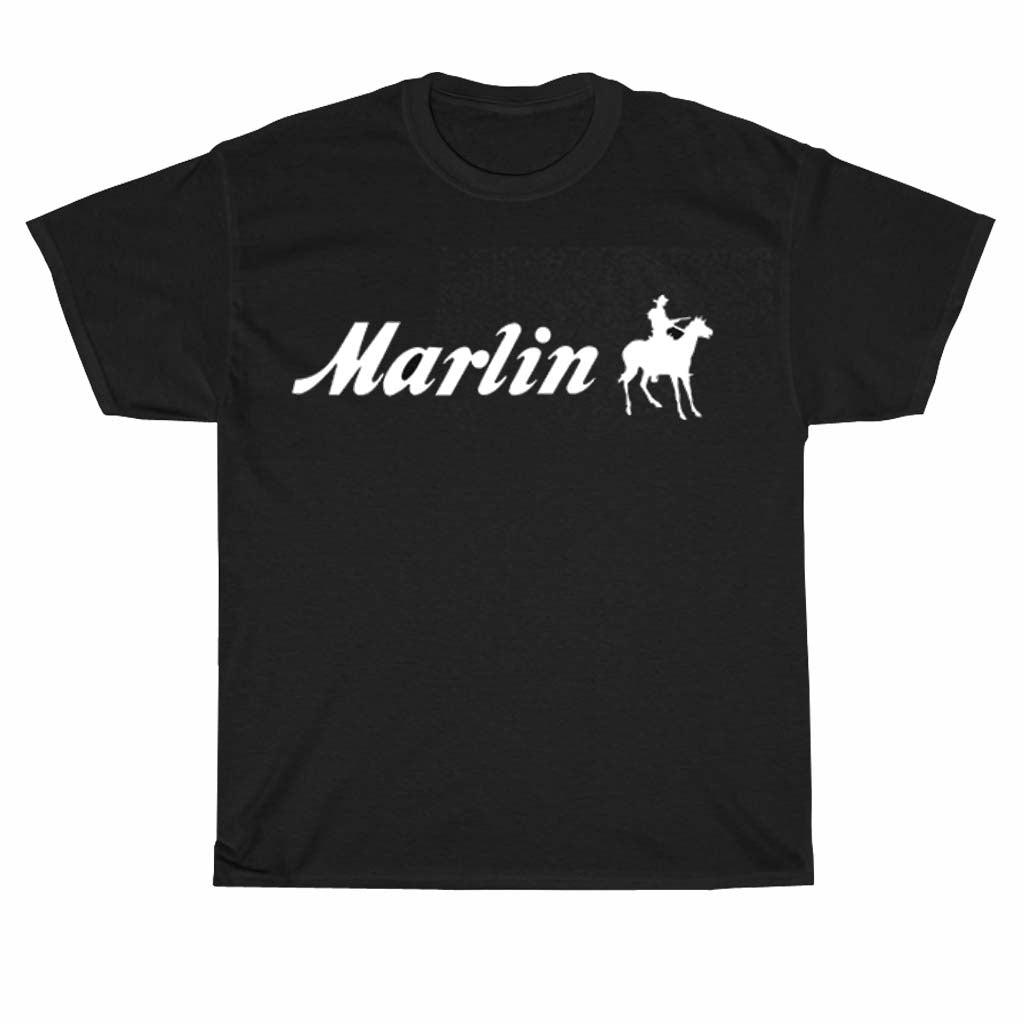 Marlin Guns Firearms Symbol logo Men's Unisex T Shirt Size S to 3XL
