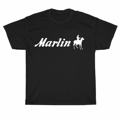 Marlin Guns Firearms Symbol logo Men's Unisex T Shirt Size S to 3XL