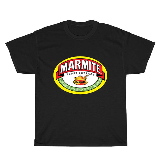 Marmite Logo Men's Unisex T Shirt Size S to 3XL