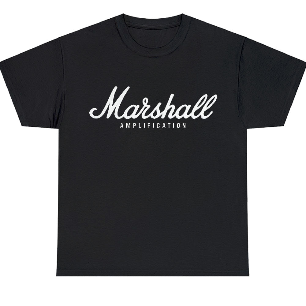 Marshall Amplification Amplifier Logo Men's Unisex T Shirt Size S to 3XL