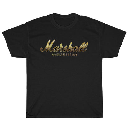 Marshall Amplification Amplifier logo Men's Unisex T Shirt Size S to 3XL