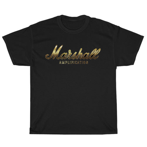 Marshall Amplification Amplifier logo Men's Unisex T Shirt Size S to 3XL