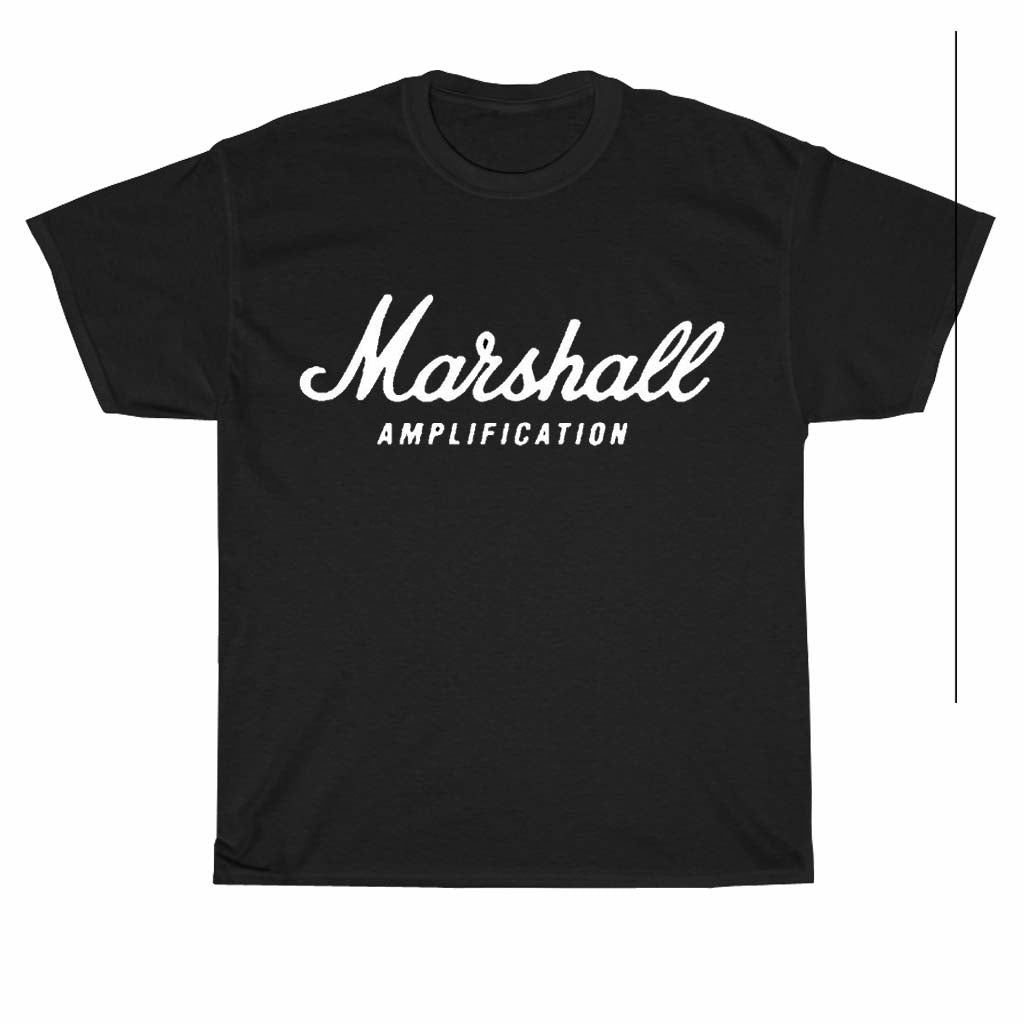 Marshall Amplification Logo Men's Unisex T Shirt Size S to 3XL