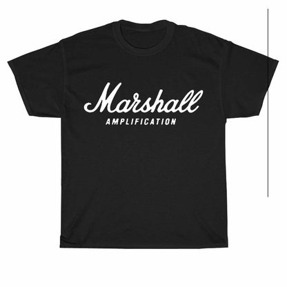 Marshall Amplification Logo Men's Unisex T Shirt Size S to 3XL