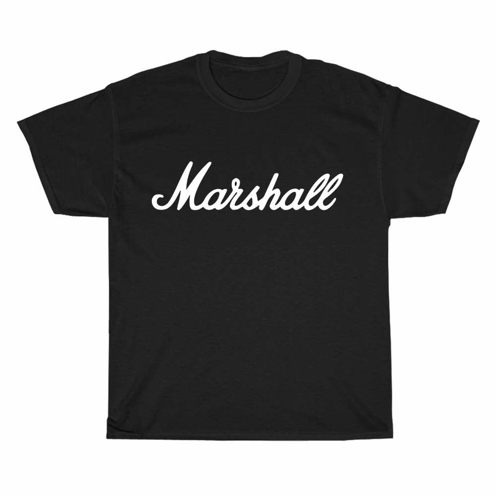 Marshall Amplifiers Logo Men's Unisex T Shirt Size S to 3XL