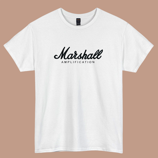 Marshall amplification Logo short sleeve t shirt S-3XL-P