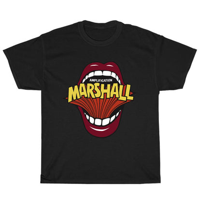 Marshall amplification Logo Unisex Men's T Shirt Size S to 3XL