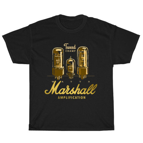 Marshall amplification Logo Unisex Men's T Shirt Size S to 3XL