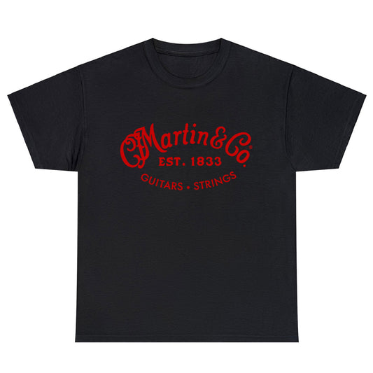 Martin Guitar Logo Est Men's Unisex T Shirt Size S to 3XL