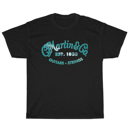 Martin & Co Guitars Logo Unisex Men's T Shirt Size S to 3XL