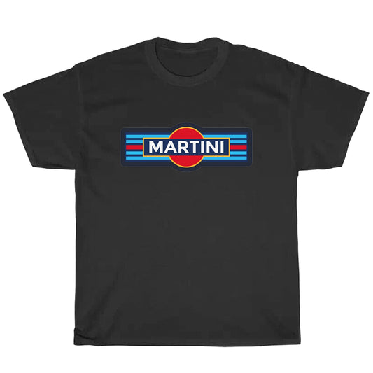 Martini Cocktail Racing Logo Men's Unisex T Shirt Size S to 3XL